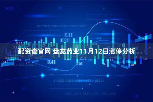 配资查官网 盘龙药业11月12日涨停分析